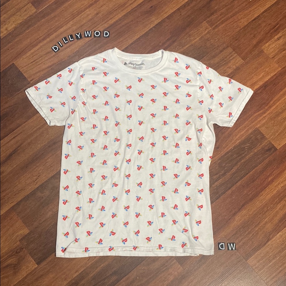Men’s PlayStation All-Over Logo T-Shirt